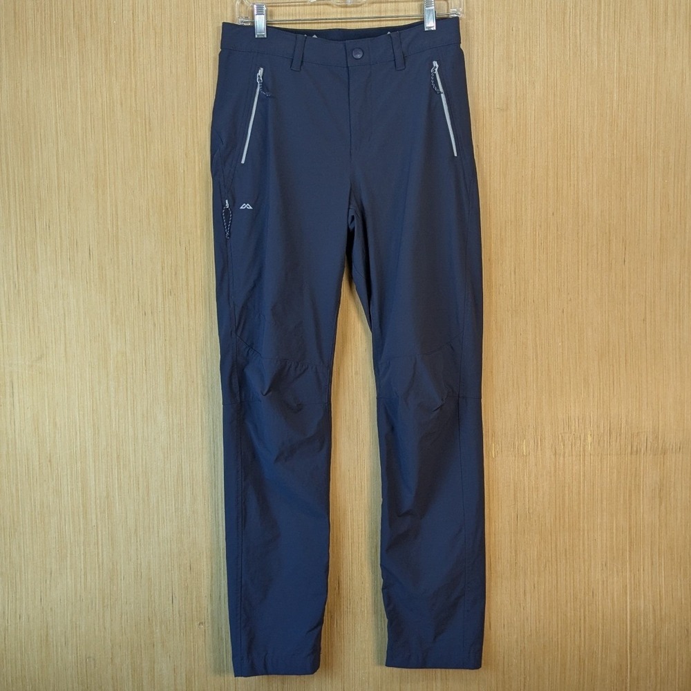 Kathmandu Womens Gorpcore Hiking Pants Navy Blue Stretch Outdoor Trail Pants 6